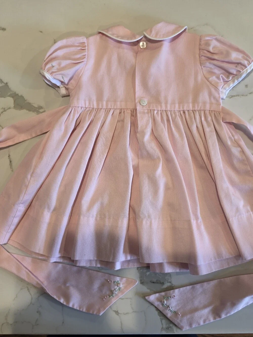 Lullaby Set Pink Smocked Dress